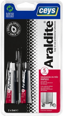 Adhesivo CEYS Araldite Rapido 5 + 5 ml